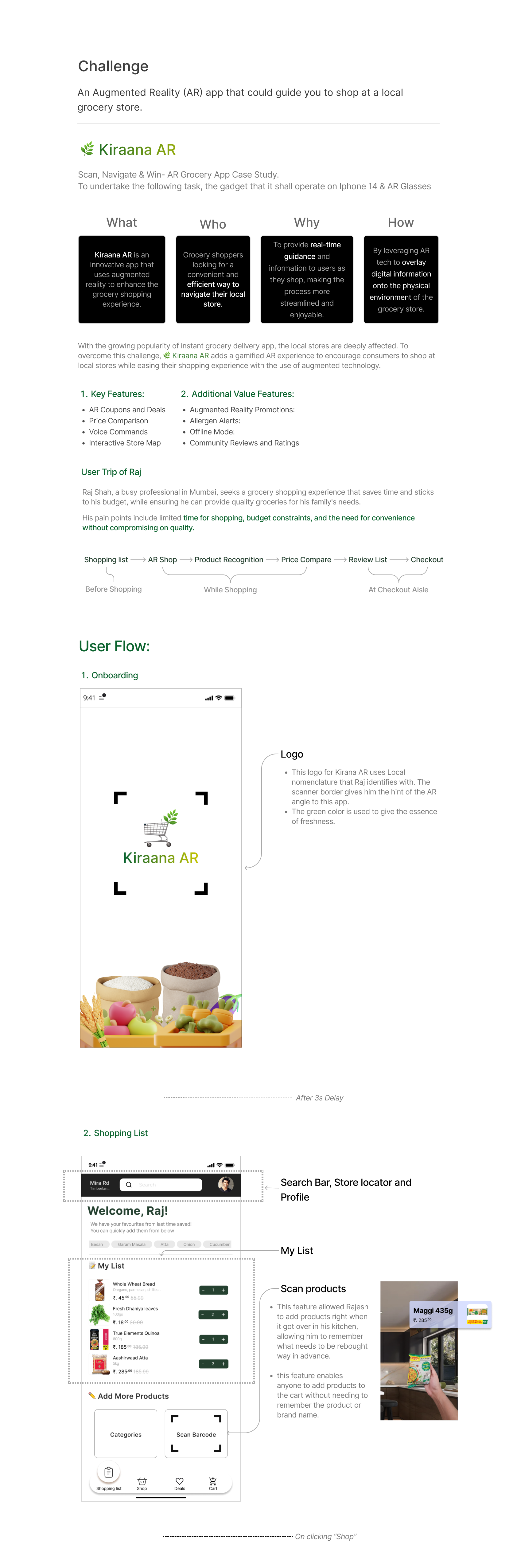 Kiraana AR Case Study Page 1