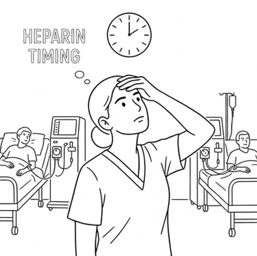 Heparin Timing Tracked from Memory