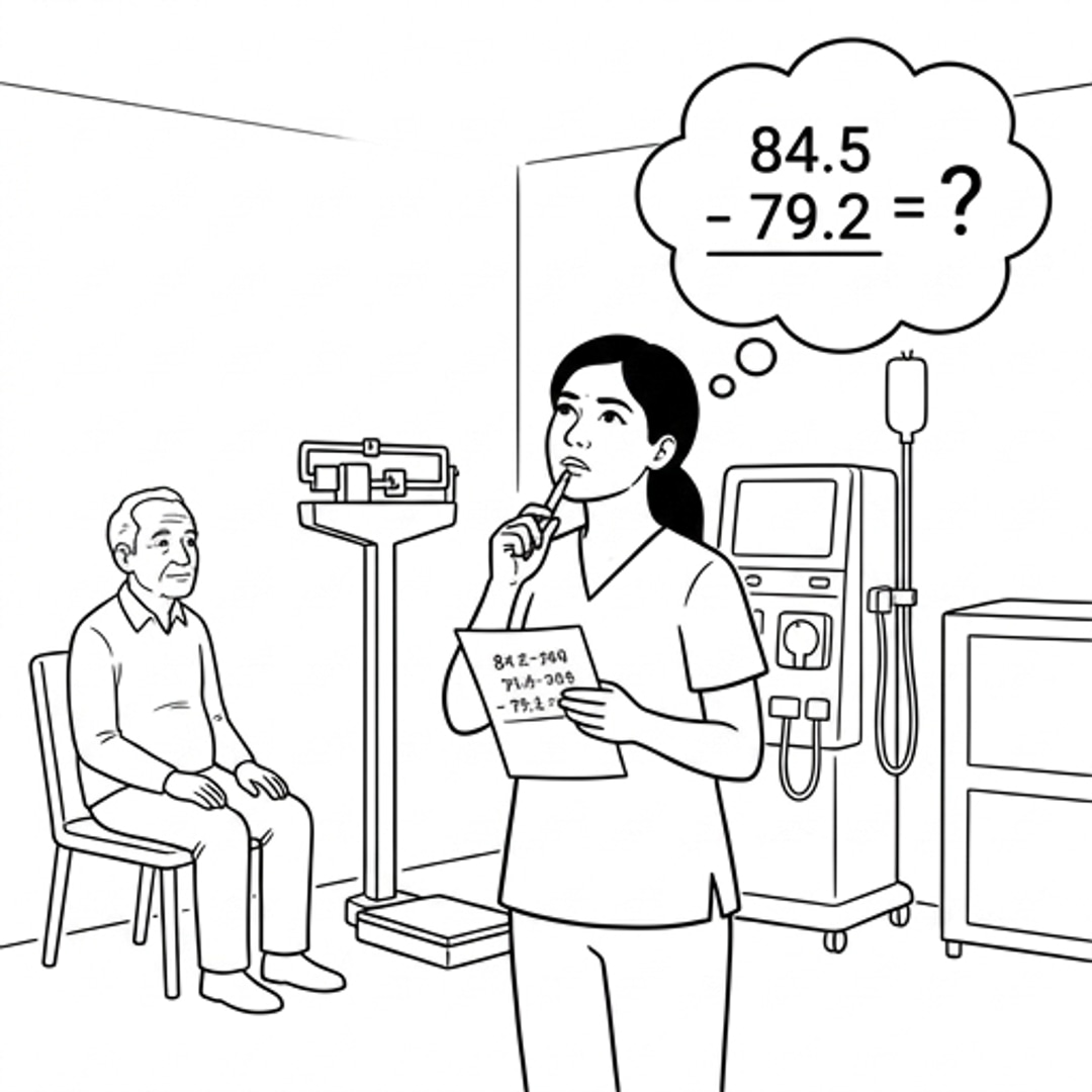 Mental Arithmetic for Fluid Removal Goal