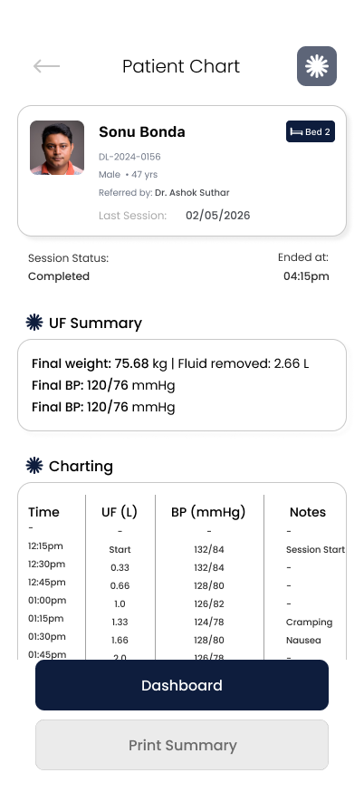 Hi-Fi Clinical Design Screen 10