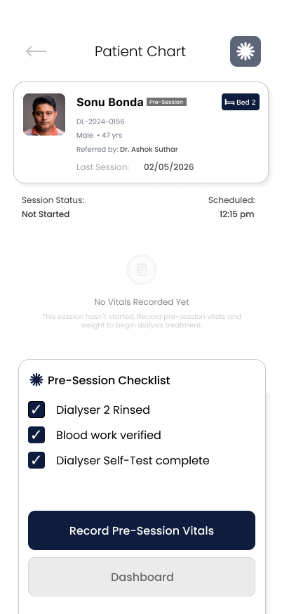 Hi-Fi Clinical Design Screen 3