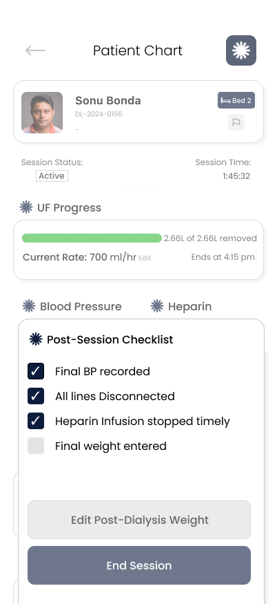 Hi-Fi Clinical Design Screen 8